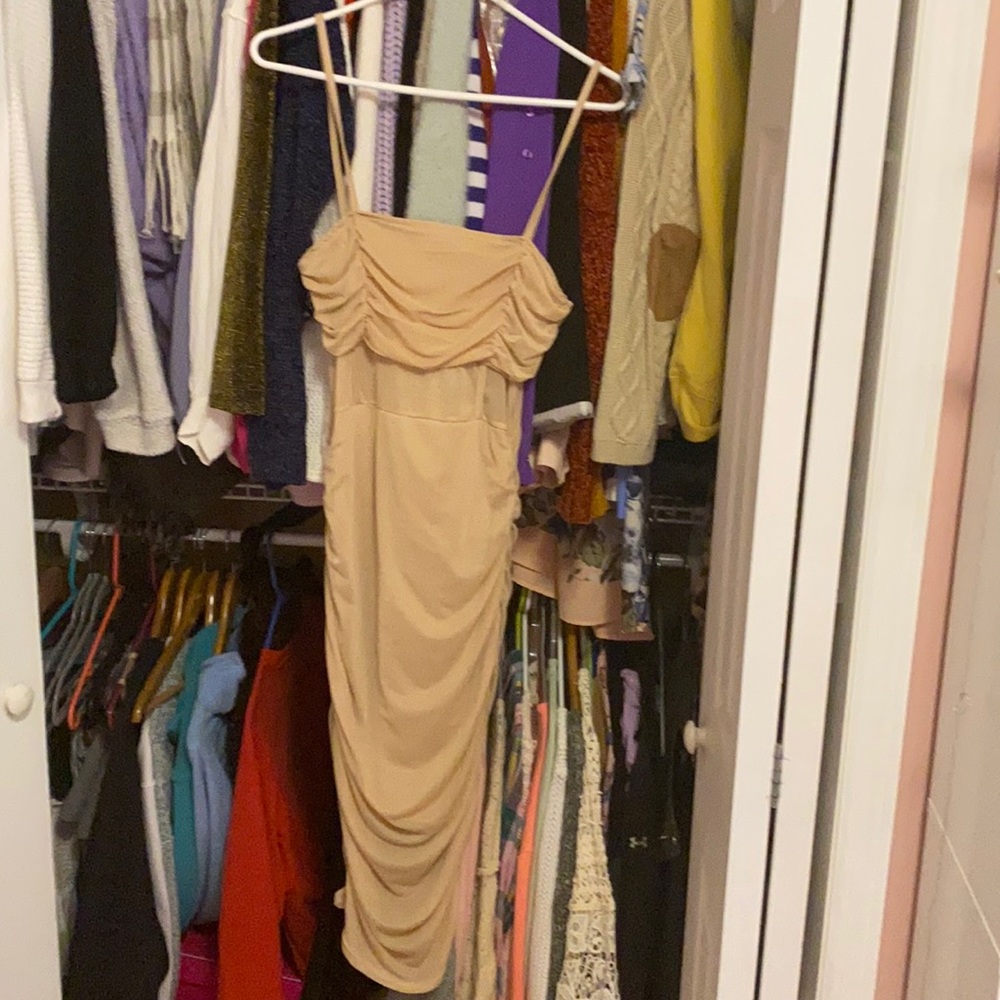 Nude dress